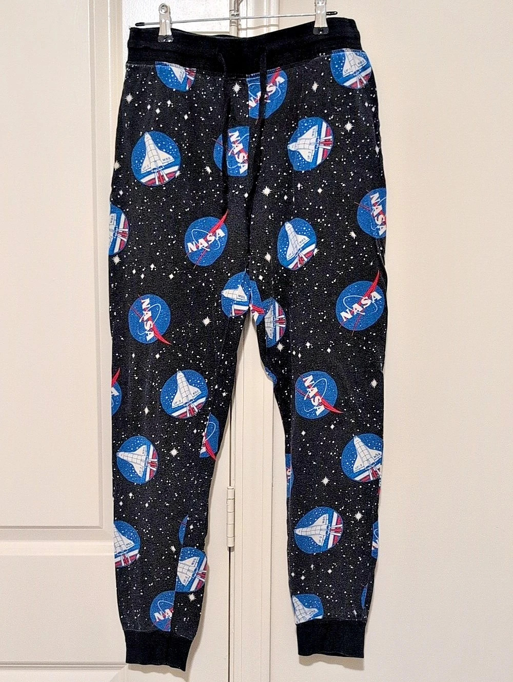 Mad Engine NASA Space Shuttle All-Over Print Jogger Lounge Pants Jogger Pants